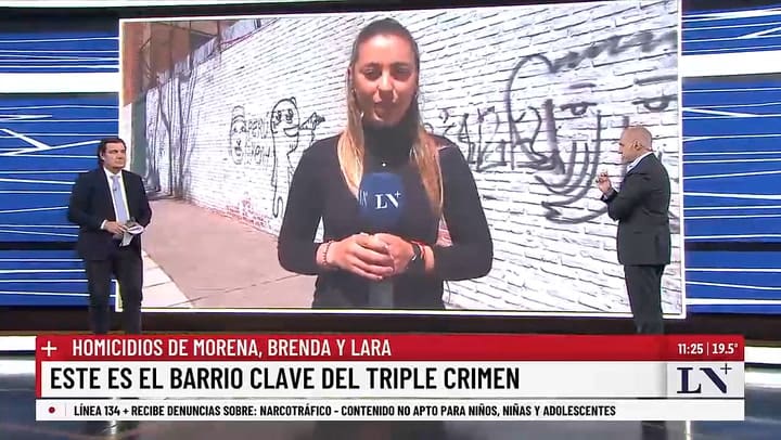 Las calles de Flores que Lara Gutierrez transitaba
