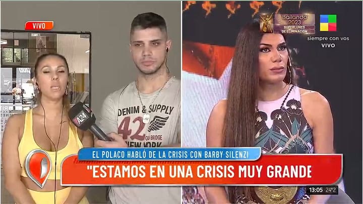 La respuesta de Barby Silenzi ante los rumores de separacion con El Polaco