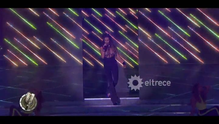 Karina Jelinek y Manu Victoria interpretaron 'Una na' de Lali Espósito - Fuente: eltrece
