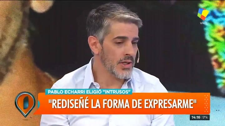 Pablo Echarri: 'Sobre las causas de Cristina no veo resultados que abonen algo de que sucedió'