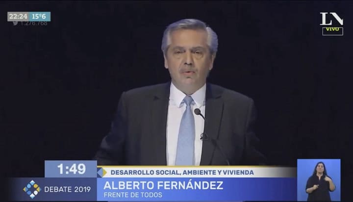 Macri y Fernández se volvieron a cruzar en el último eje