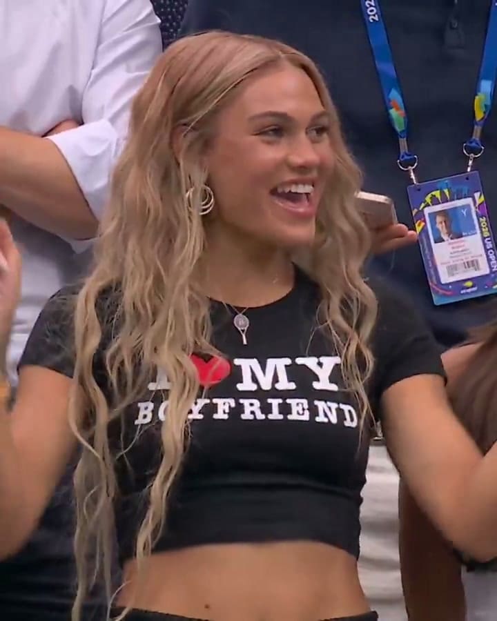 Trinity Rodman fue viral tras ser filmada durante el US Open