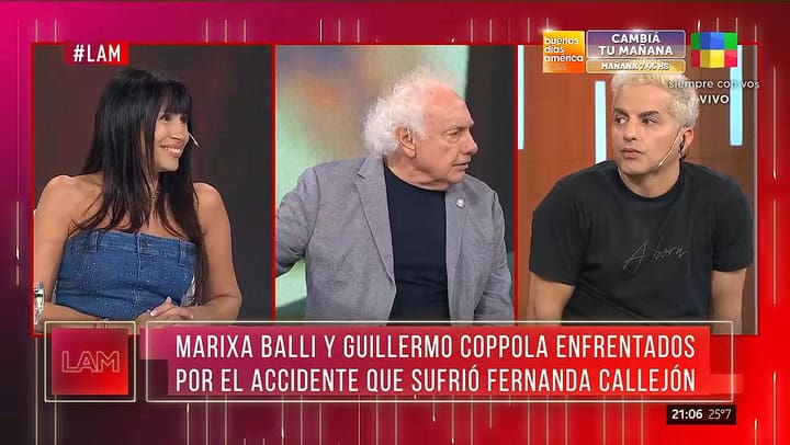 El tenso ida y vuelta entre Guillermo Coppola y Marixa Balli: "Coppola me esta tratando de loca"
