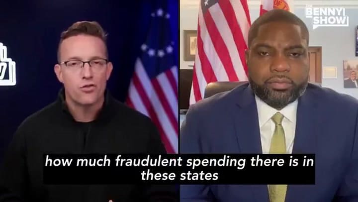 Byron Donalds apuntó contra los gobernadores de California y Minnesota