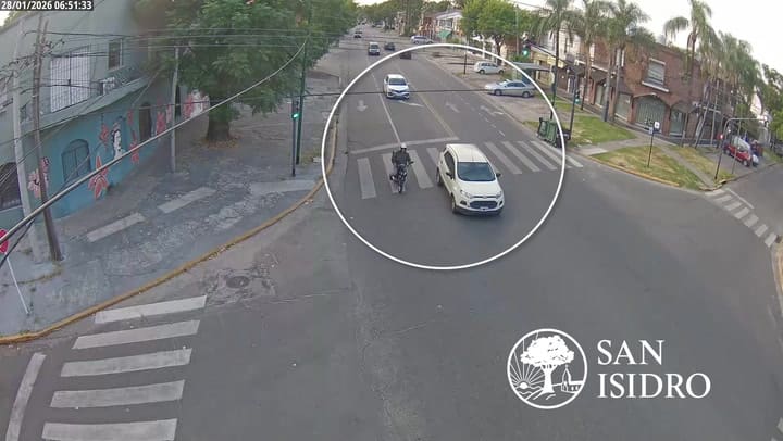 Las cámaras, claves para atrapar a los sospechosos de un robo en Las Lomas de San Isidro