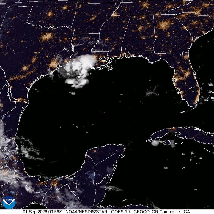 Satélite De La NOAA Hoy