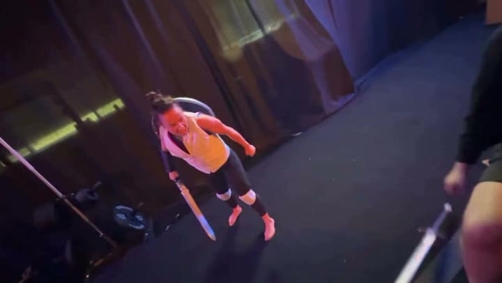 El entrenamiento de Devyn Dalton