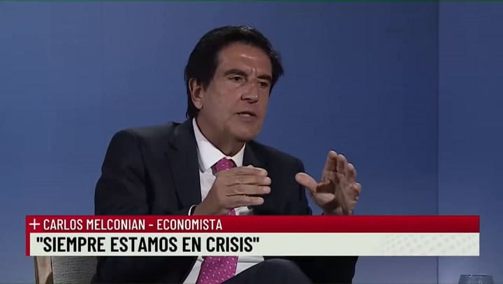 Carlos Melconian: 'Técnicamente hablando no estamos para chocar'