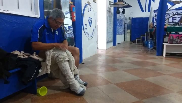 Un día en la vida de Juan Figueroa, la Momia de Titanes en el Ring - Crédito: Marcelo Gómez