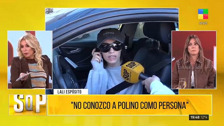 Lali habló del conflicto con Marcelo Polino por la serie de Moria