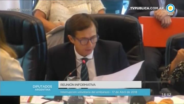 Sabrina Cartabia en el debate sobre Debate sobre la ley de Interrupción legal del embarazo en Diputa
