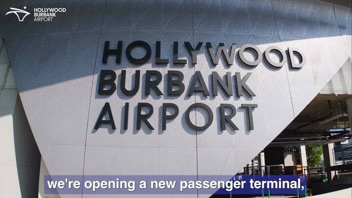 La nueva terminal de Hollywood Burbank Airport en California