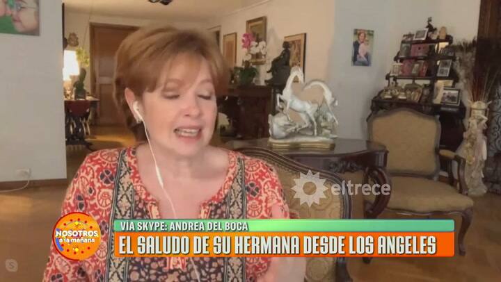 Andrea del Boca se refirió a sus ganas de volver a enamorarse