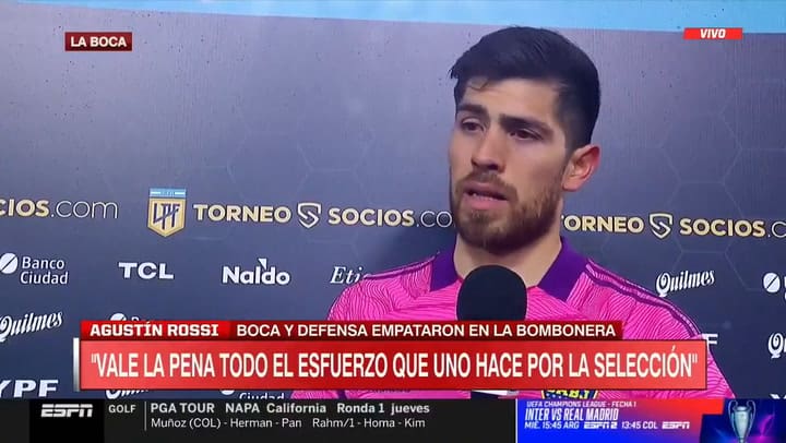 Rossi contó qué le regaló Messi