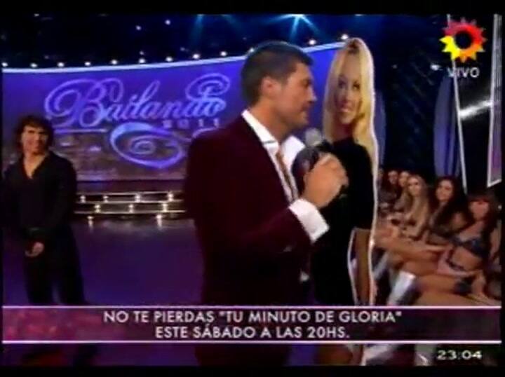 Marcelo Tinelli besó a Pamela Anderson