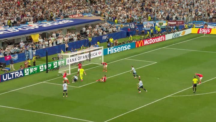 Segundo gol de Argentina vs Austria