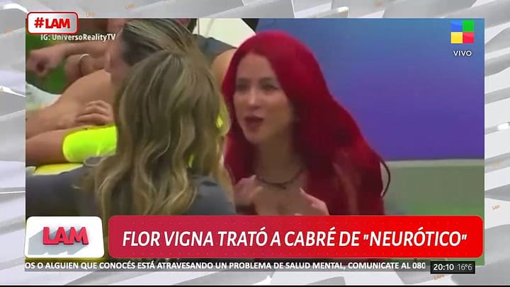 Flor Vigna habló de su mala experiencia con Nicolas Cabré