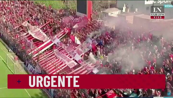 Pablo Rossi, sorprendido al ver una tribuna repleta: '¿Eso es aforo?'