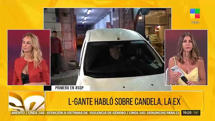 L-Gante habló de su expareja Candela Arizaga