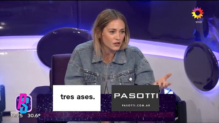 El incómodo momento que vivió Rochi Igarzábal en vivo que sorprendió a todos
