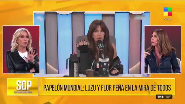 Florencia Peña estaría molesta con Marley