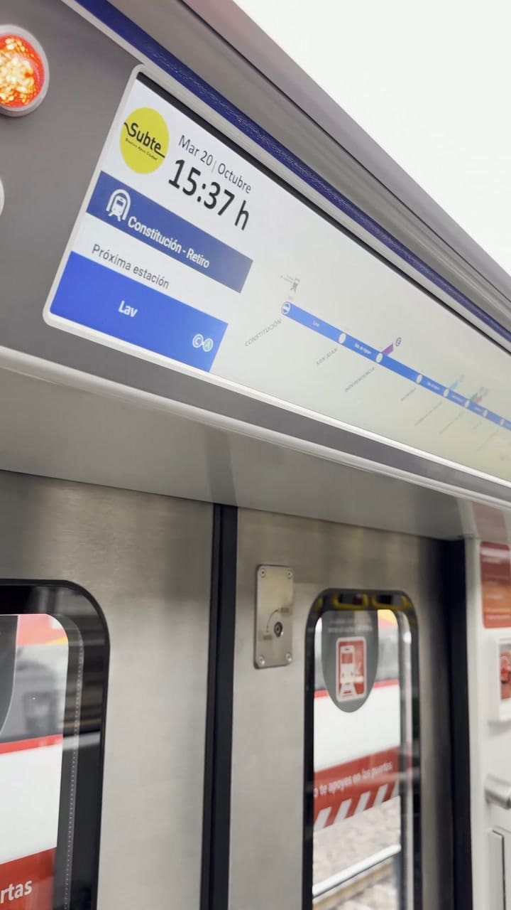 Los nuevos coches para las líneas A y C de subte
