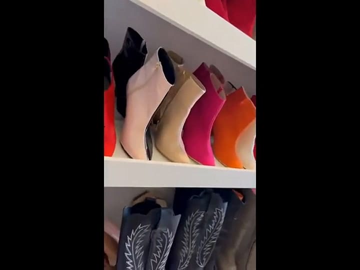 Cinthia Fernández impactó a sus seguidores con un video desde su vestidor
