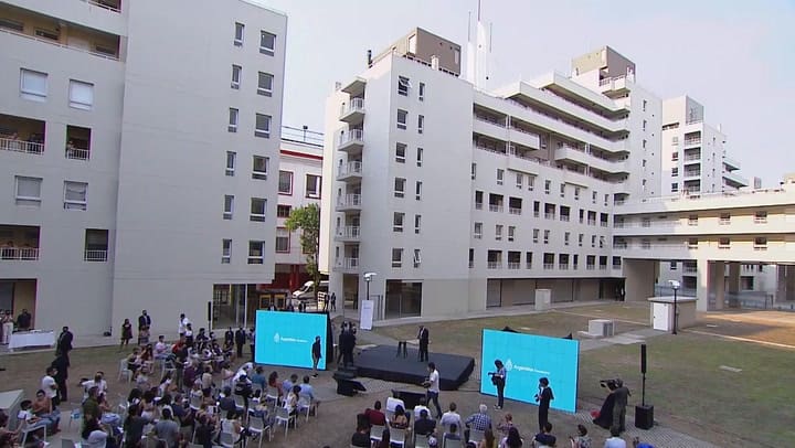 El día que el Gobierno de Alberto Fernández entregó las viviendas en Parque Patricios