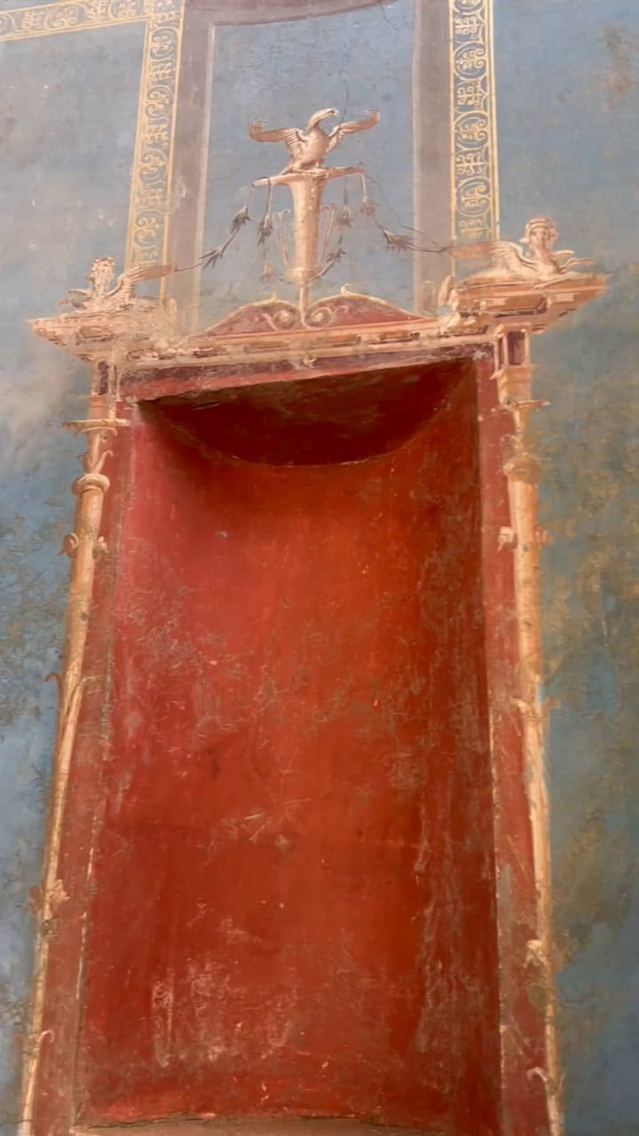 Sala azul pompeyana