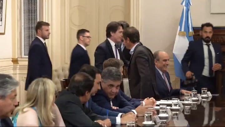 Cumbre en la Casa Rosada