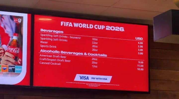 Los precios en el Mundial 2026
