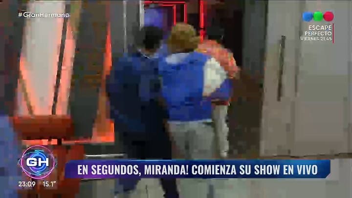 Miranda! ingreso a la casa de Gran Hermano y sorprendio a los participantes