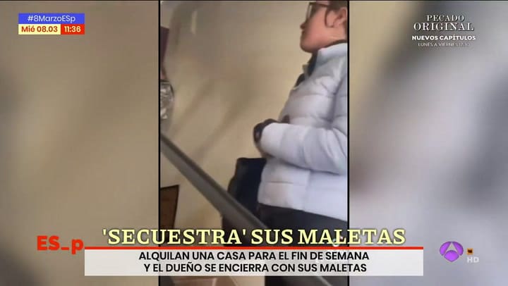 Alquilaron un Airbnb en Madrid y cuando regresaron el dueño se encerró dentro