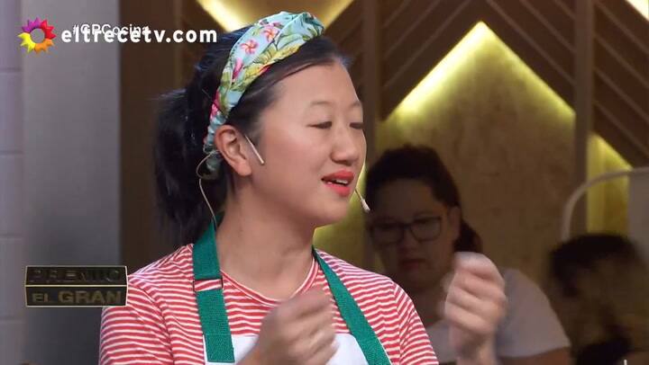 La emocionante historia de Karina Gaos mientras participaba de El Gran Premio de la Cocina - Fuente: