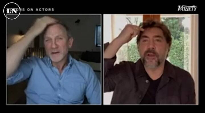 A Daniel Craig le empezó a sangrar la cabeza en plena entrevista
