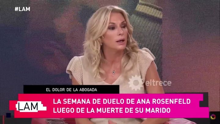 Yanina Latorre reveló cómo fue la ceremonia religiosa para despedir al marido de Ana Rosenfeld