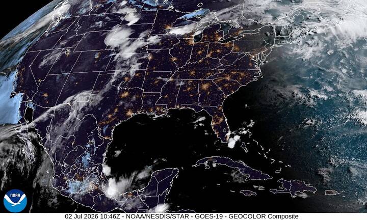 Satélite De La NOAA Hoy