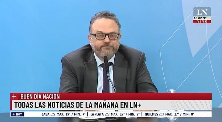 Gabriela leé la carta de Kulfas': Novaresio cruzó a Cerruti tras la renuncia del ministro