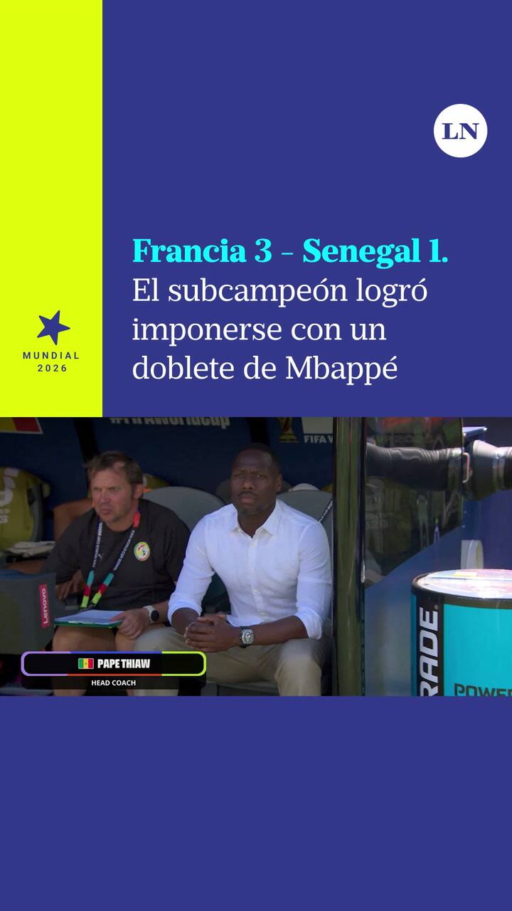 Francia Le Ganó 3 A 1 A Senegal Con Un Doblete De Mbappé