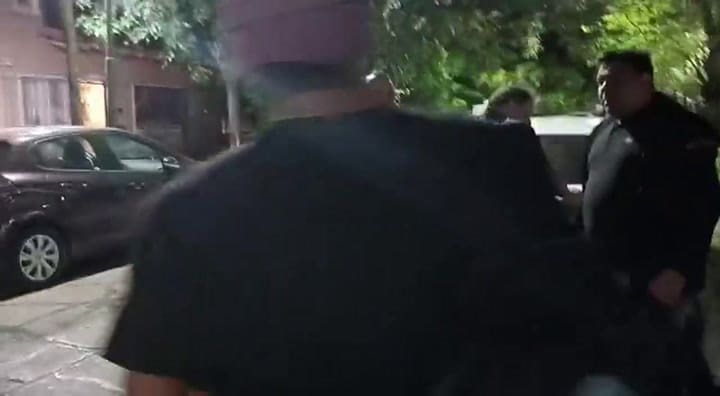 La detención del sospechoso