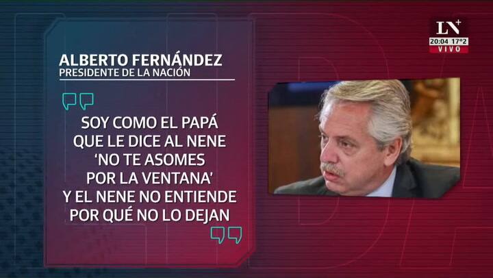 Jonatan Viale: 'Los argentinos no necesitan un papá que los rete'