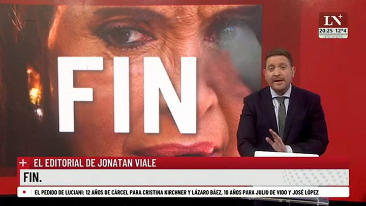 Fin. El editorial de Jonatan Viale.