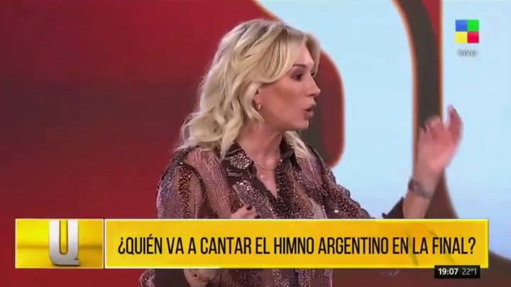 María Becerra sería la elegida para cantar el Himno, según Sálvese Quien Pueda