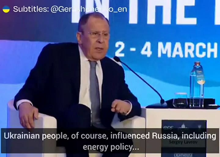 Lavrov repitió la historia favorita de los rusos en Nueva Delhi