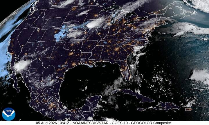 Satélite De La NOAA Hoy