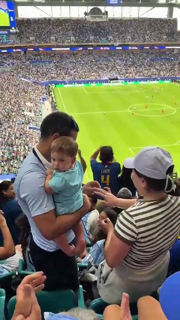 El momento viral del partido entre Uruguay y Cabo Verde