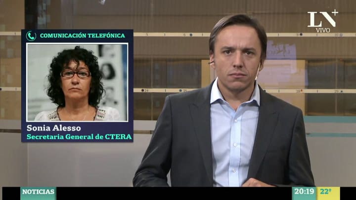 Sonia Alesso: “Si se dicta la conciliación obligatoria, el primero que debería intimar es el Minist
