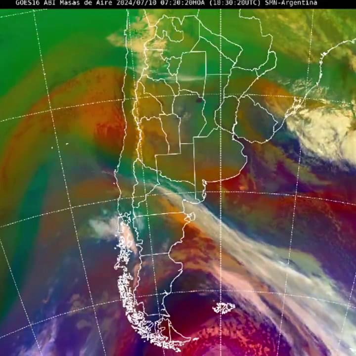 Ola de frío en el centro del país