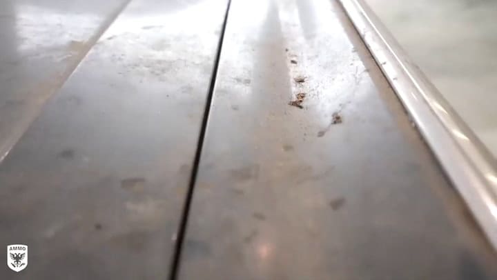 Así comenzaba la limpieza del exterior