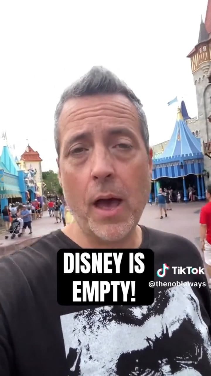 Así aseguran los usuarios que Walt Disney World “está vacío”